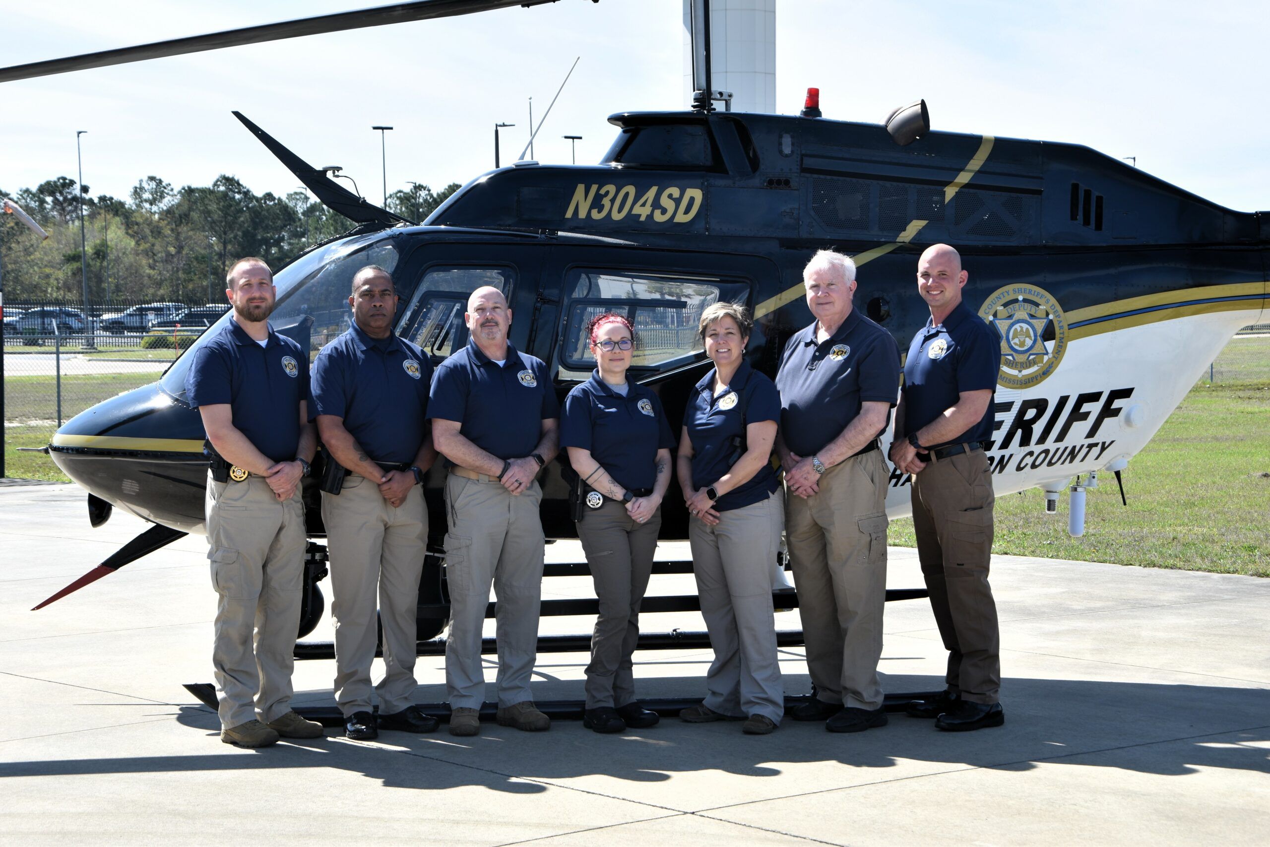 Harrison County Helicopters and Flight team