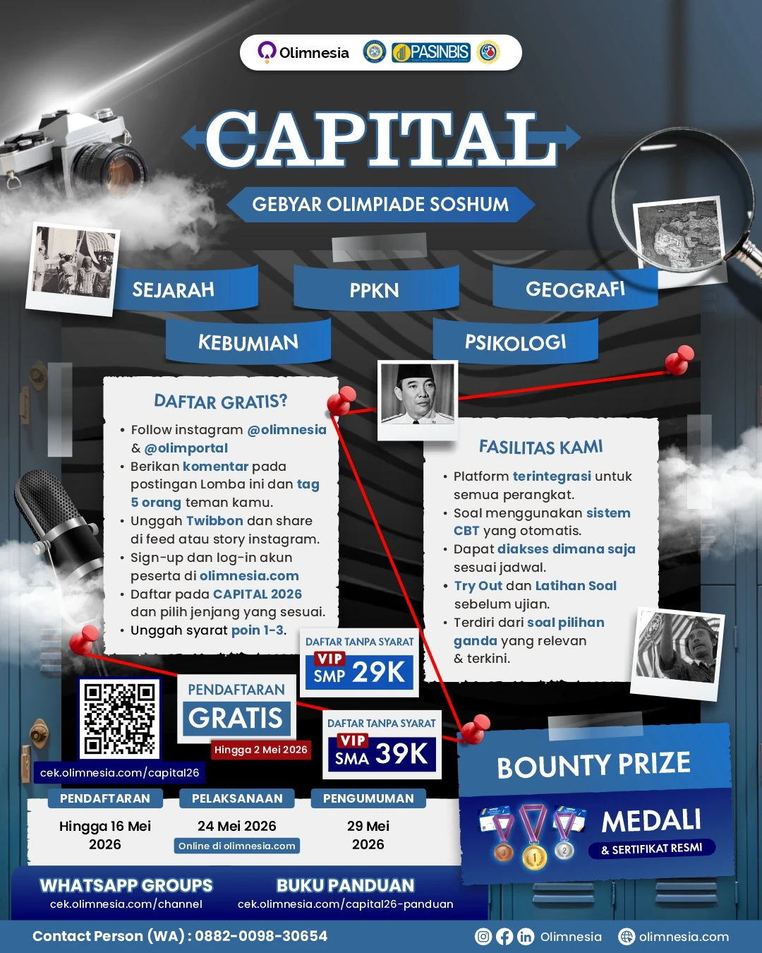 Olimpiade Soshum CAPITAL 2026