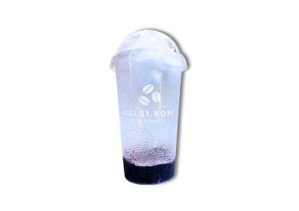 Plum Soda Float