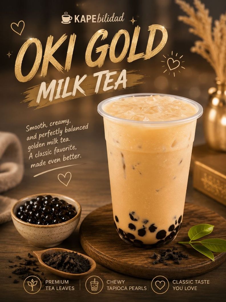 🧋 Oki Gold Milk Tea