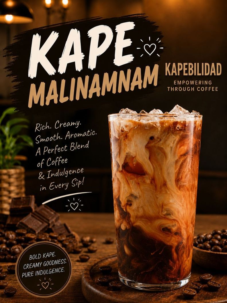 Kape Malinamnam (Vanilla Iced Brew) 