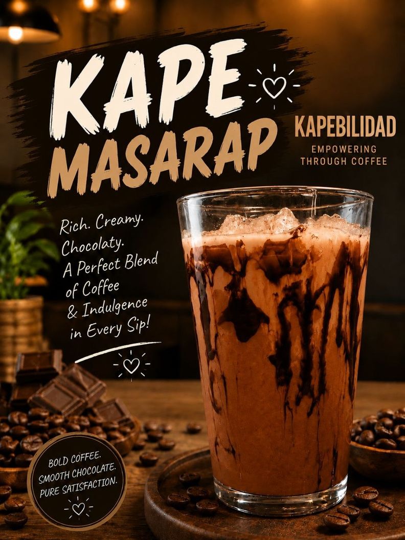 Kape MaSARAP (Choco Iced Brew) 