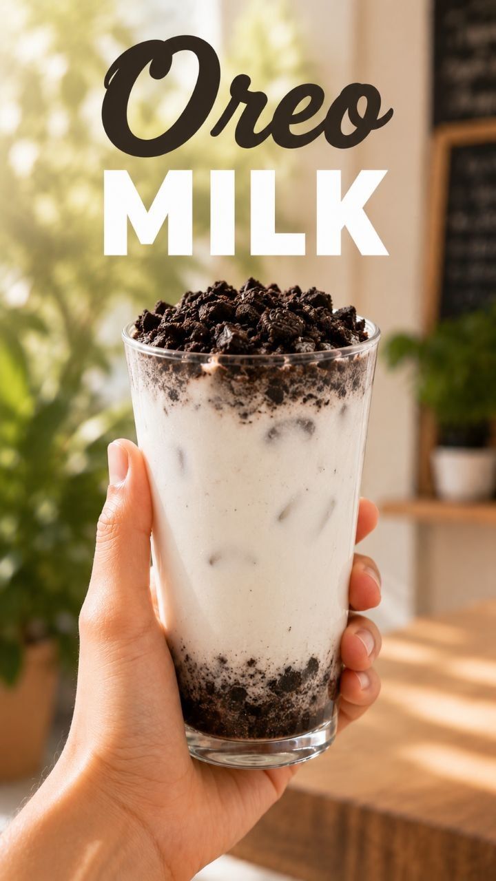 Oreo Milk (Iced Only)