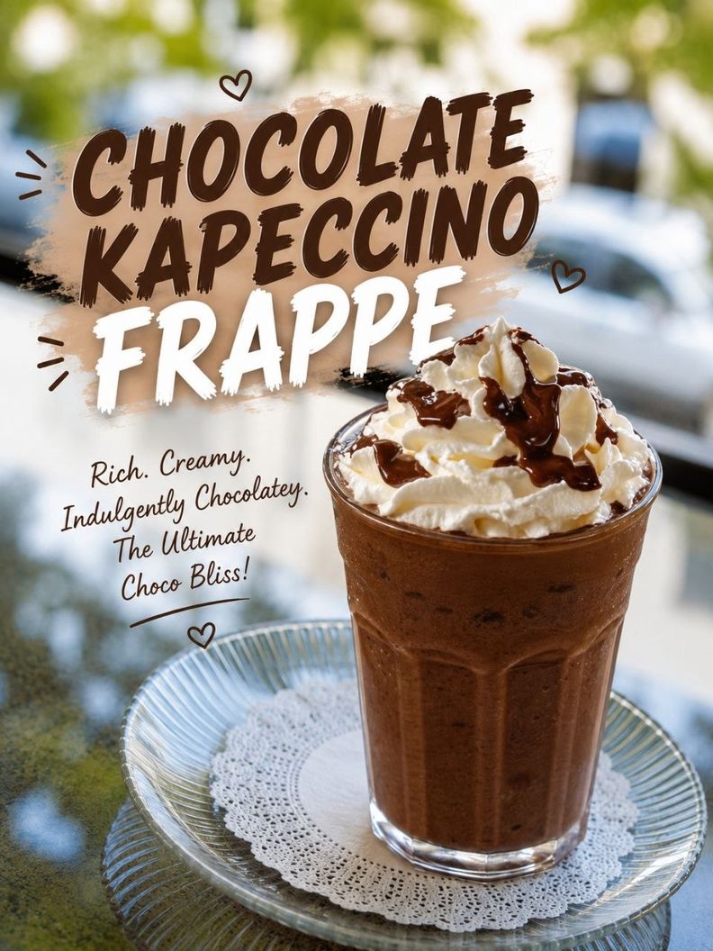 🍫🥤 Chocolate Frappe