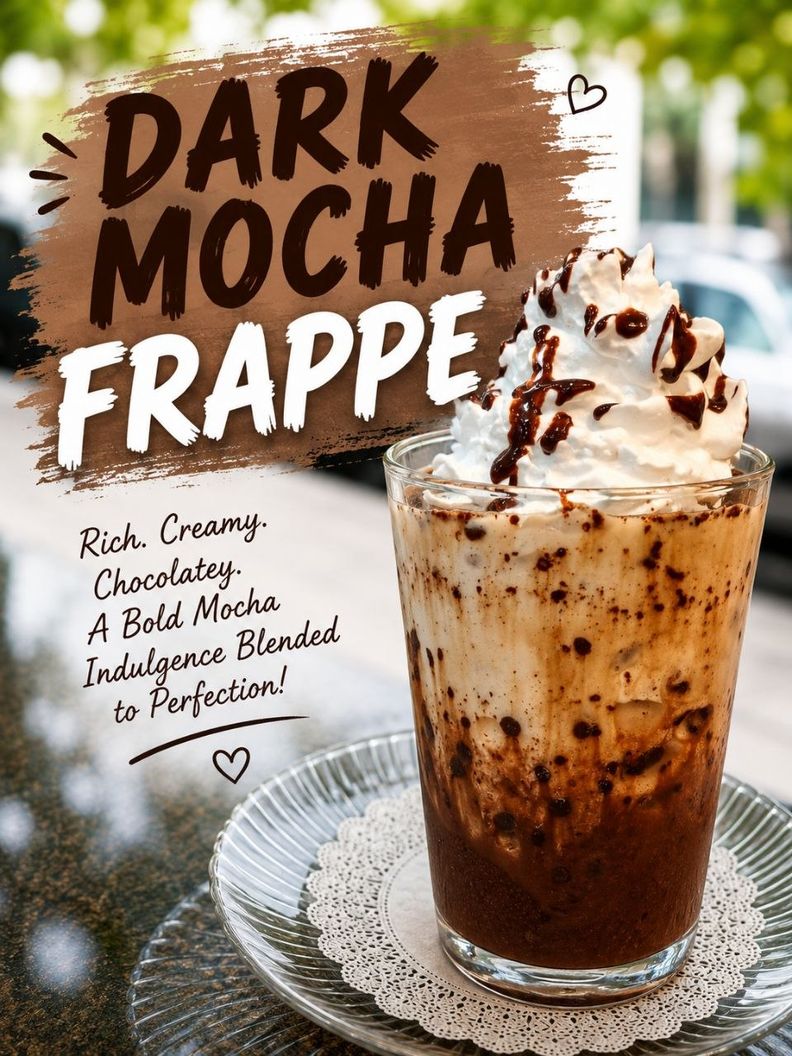 Dark Mocha Kapeccino Frappe