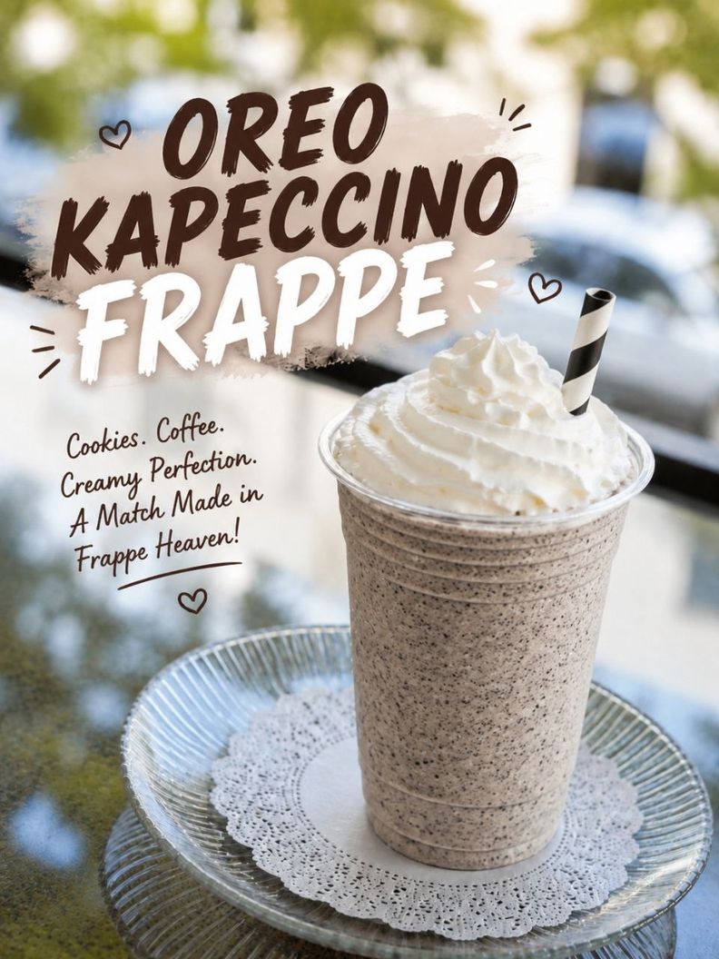 Oreo Kapeccino Frappe