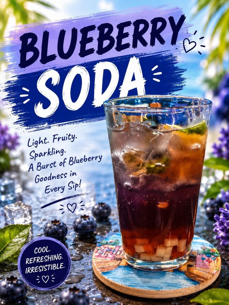 Blueberry Soda 💙🫐