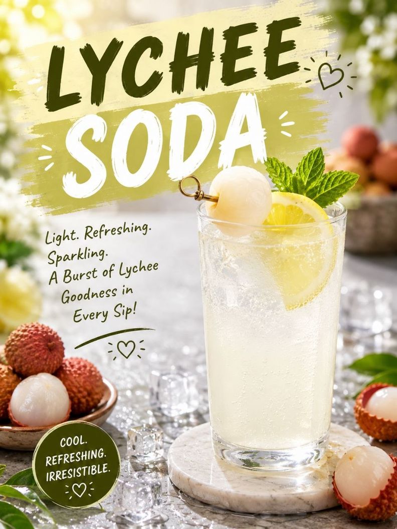 Lychee Soda