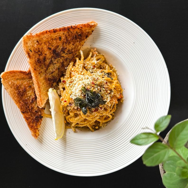 Aligue Pasta with Nori