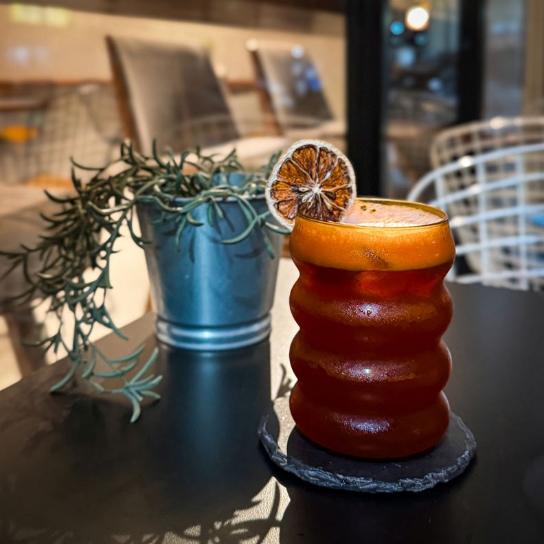 Tropical fruit tea