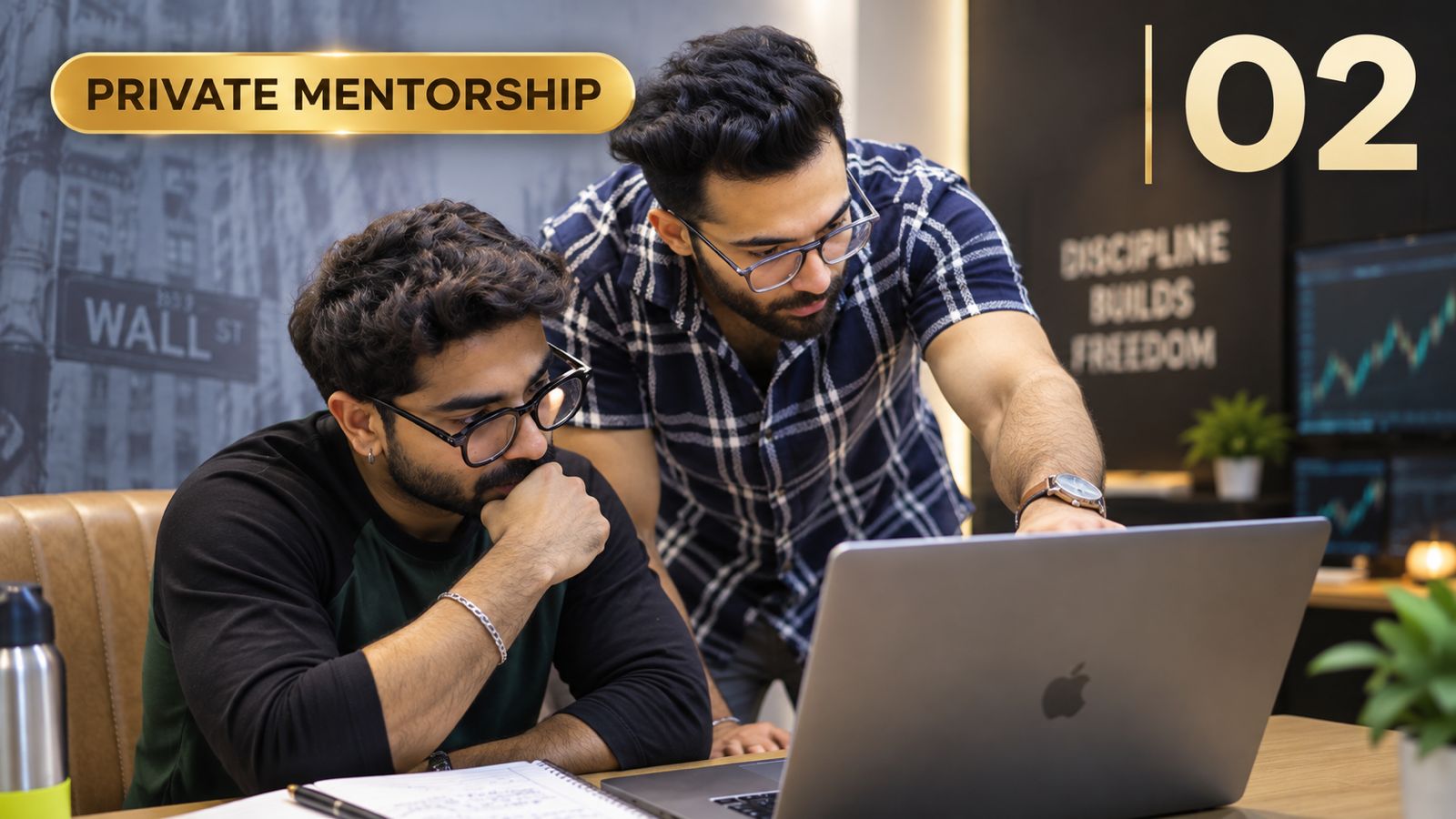 Private one-on-one trading mentorship at Traderz Den