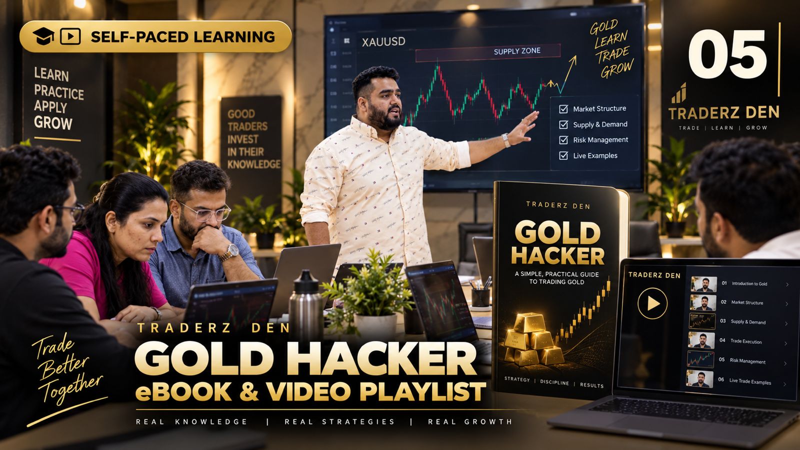 Gold Hacker eBook and video playlist