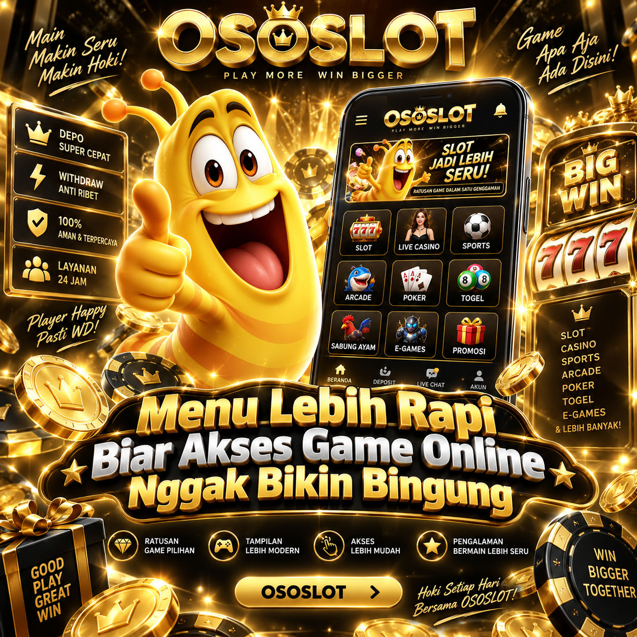 OSOSLOT | Menu Lebih Rapi Biar Akses Game Online Nggak Bikin Bingung