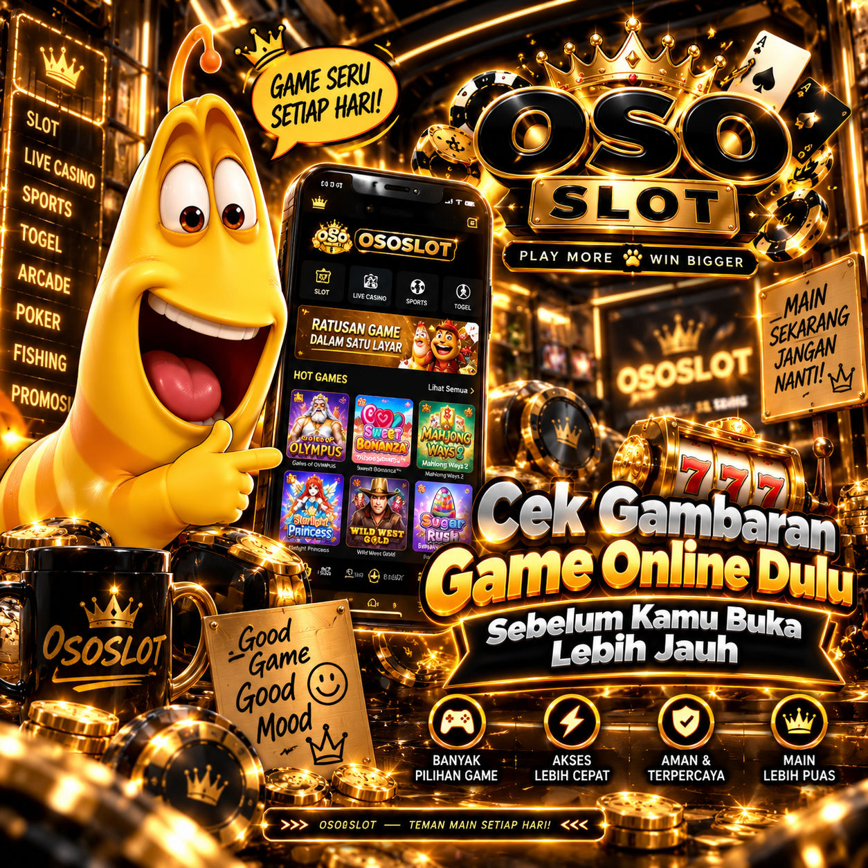 OSOSLOT | Cek Gambaran Game Online Dulu Sebelum Kamu Buka Lebih Jauh