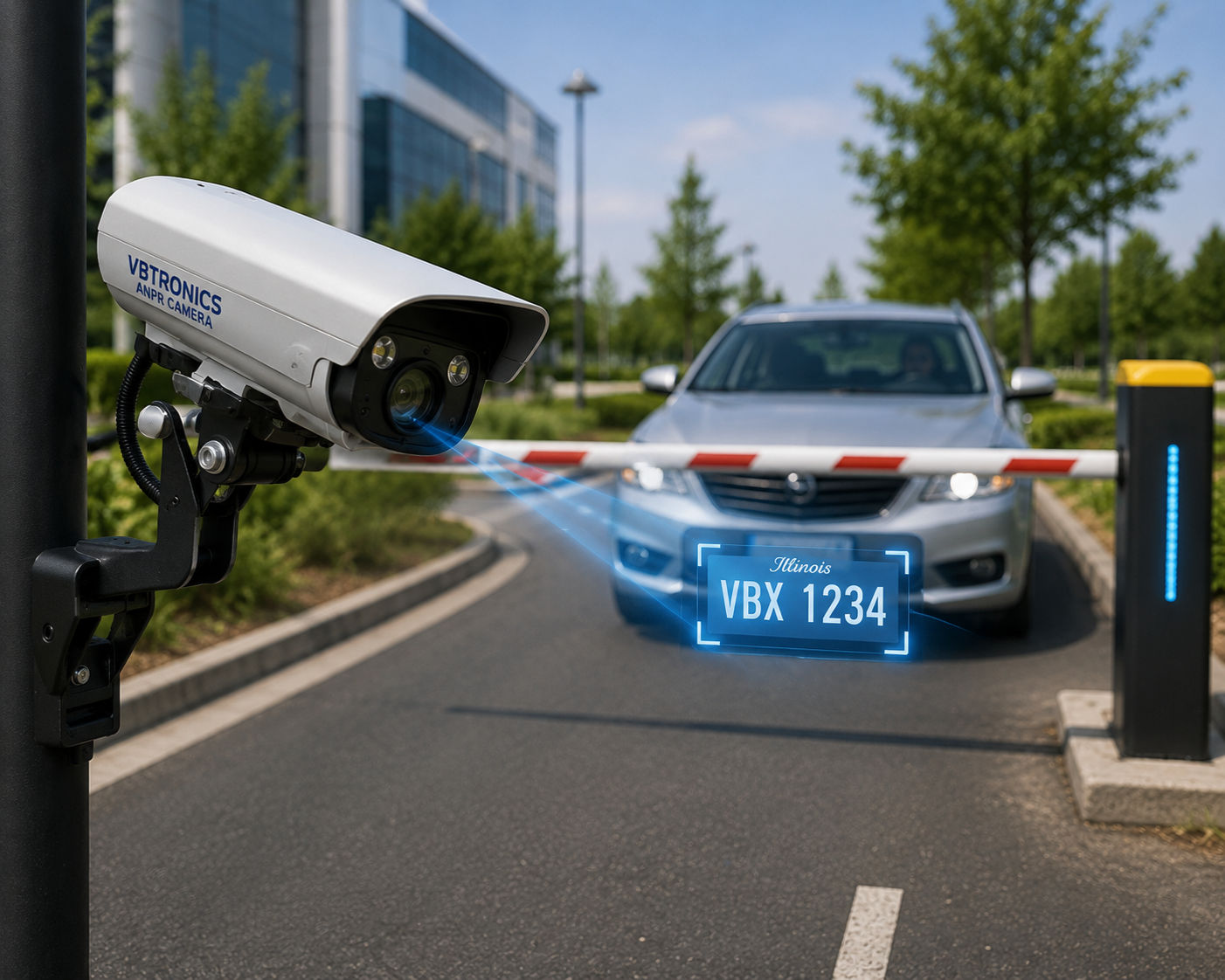 ANPR Boom Barrier
