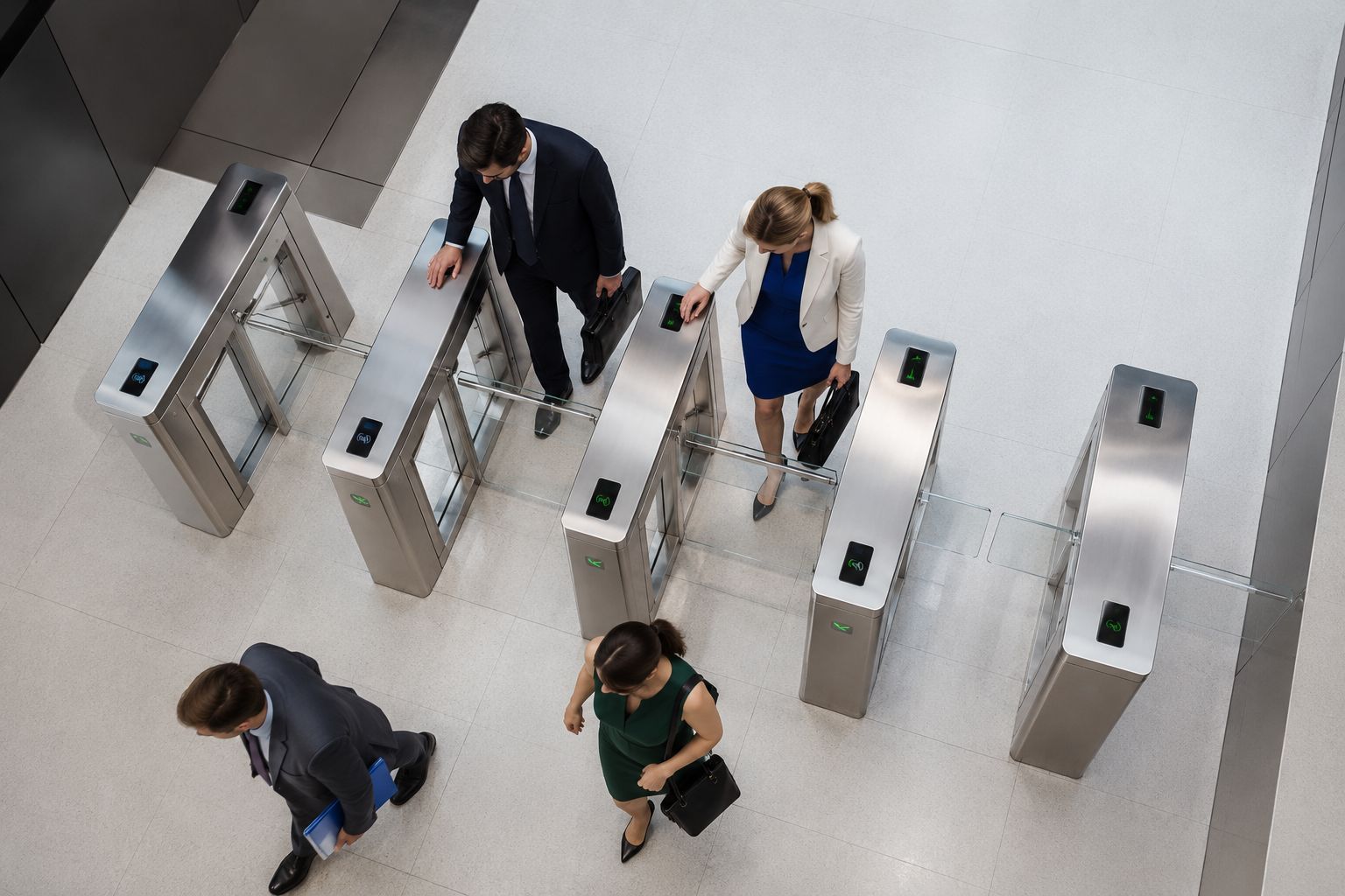 VBTRONICS Turnstile Access Control System