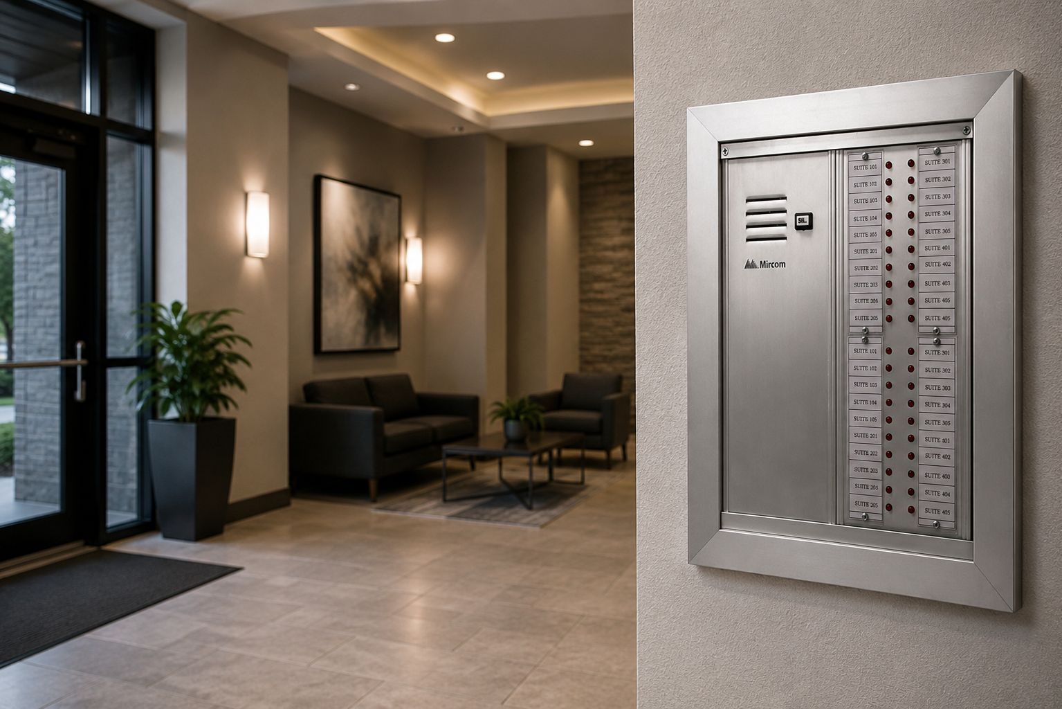 Multi Apartment Intercom System