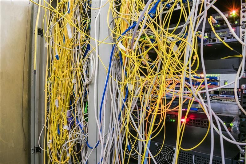 Before Structured Cabling