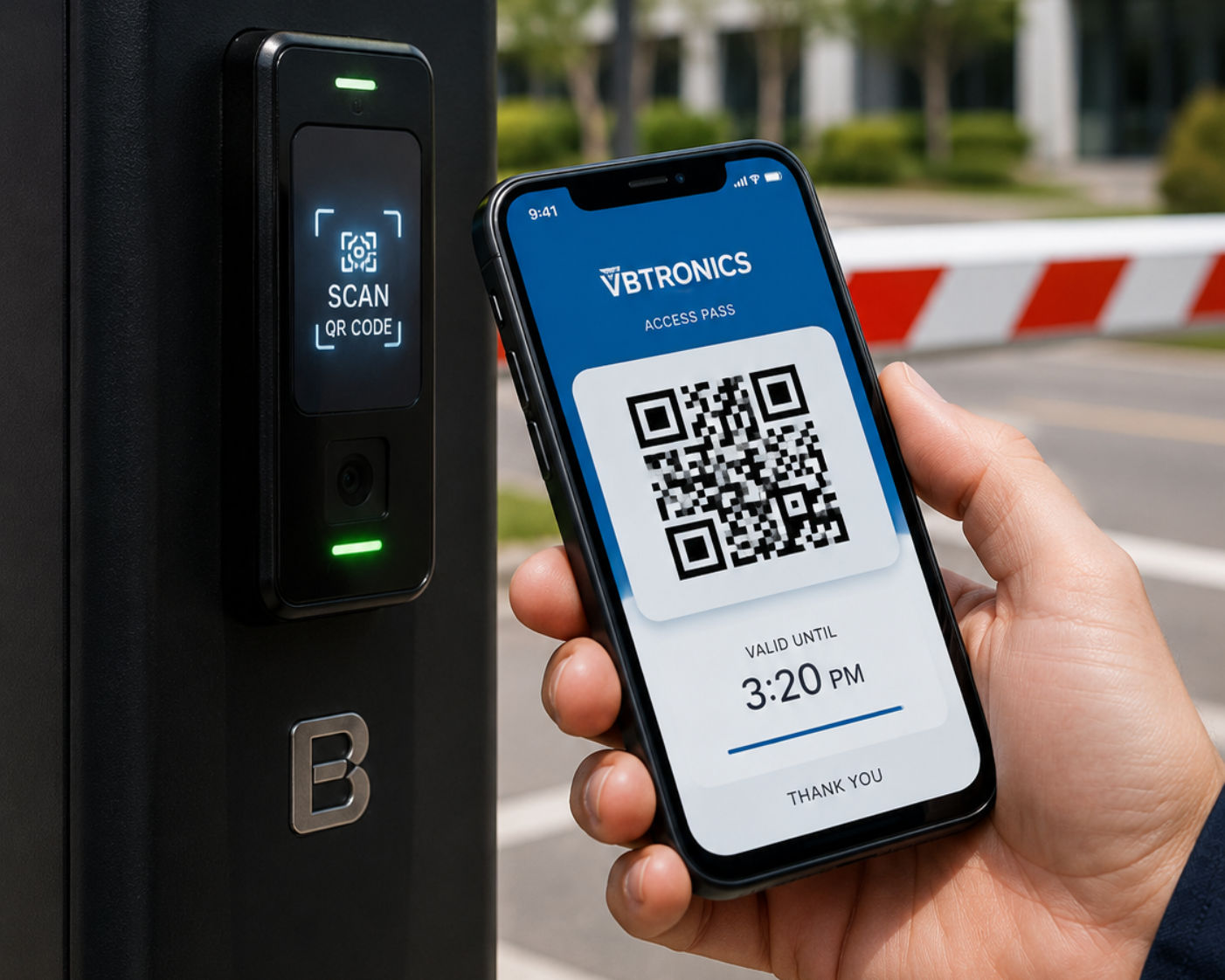 QR Code Vehicle Access