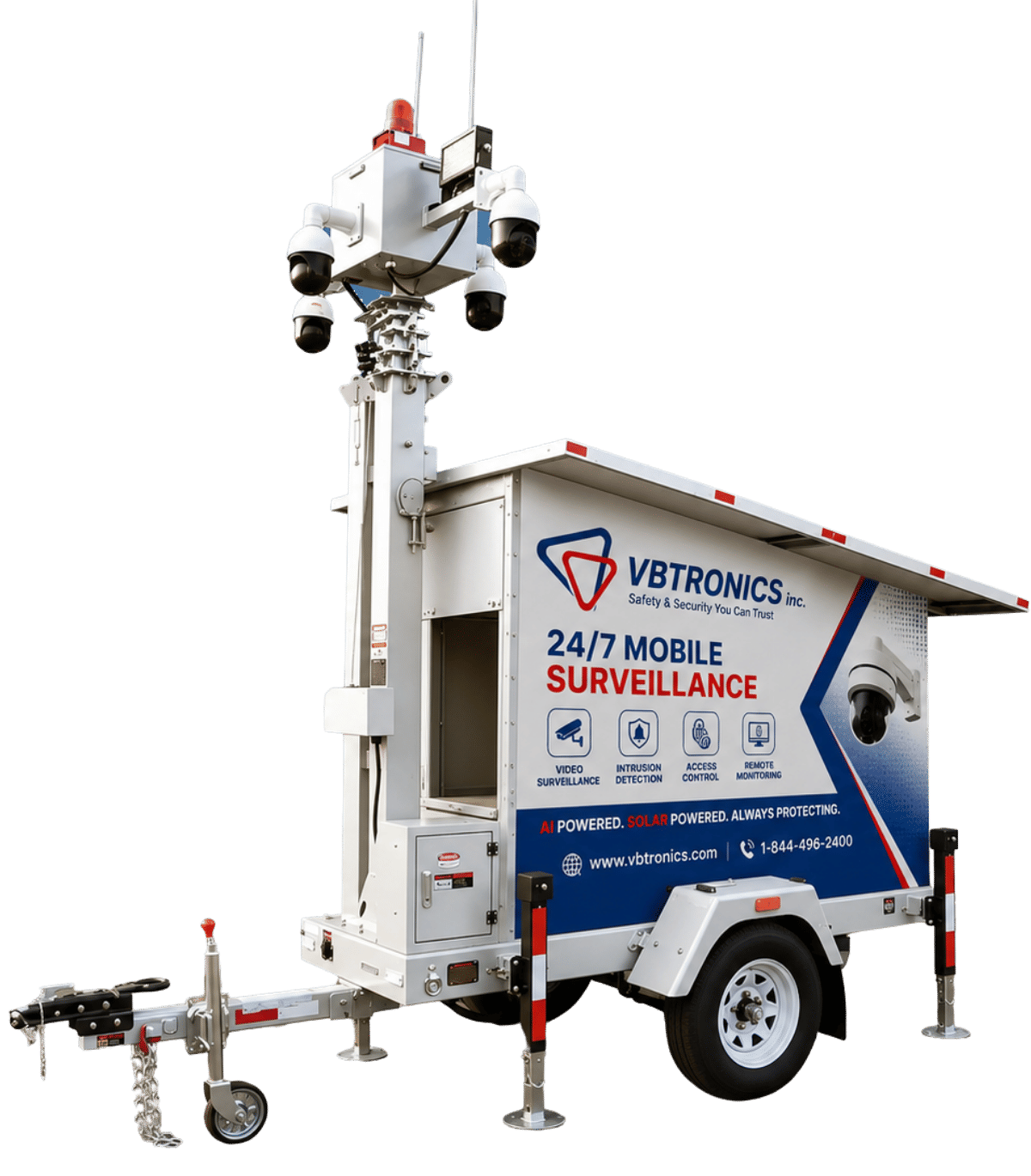 Mobile Surveillance Trailer