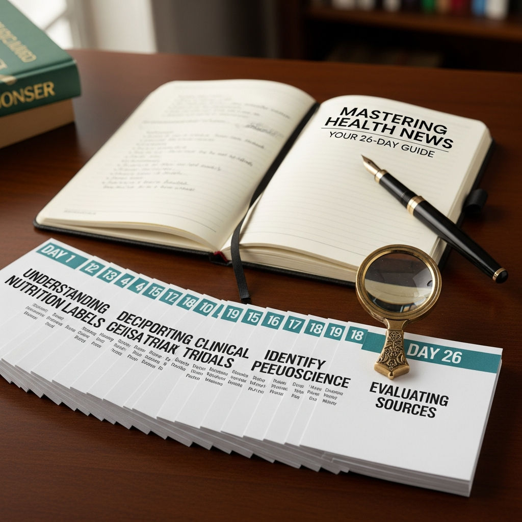 How to Master Health News in 26 Days: Your Ultimate Guide to Health Literacy