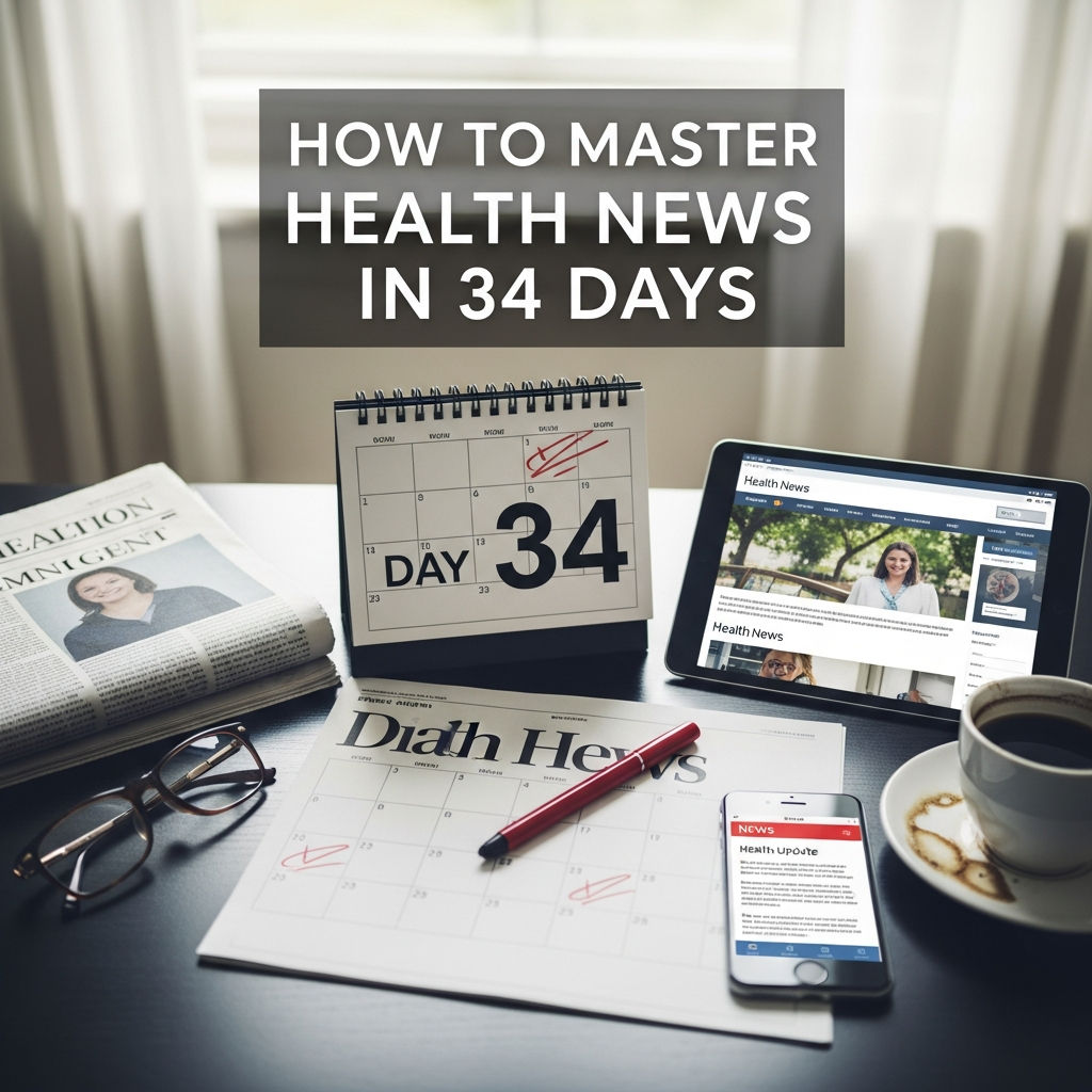 How to Master Health News in 34 Days: A Complete Guide to Health Literacy