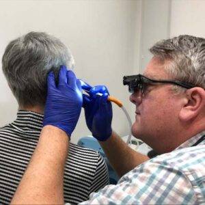 microsuction ear wax removal procedure
