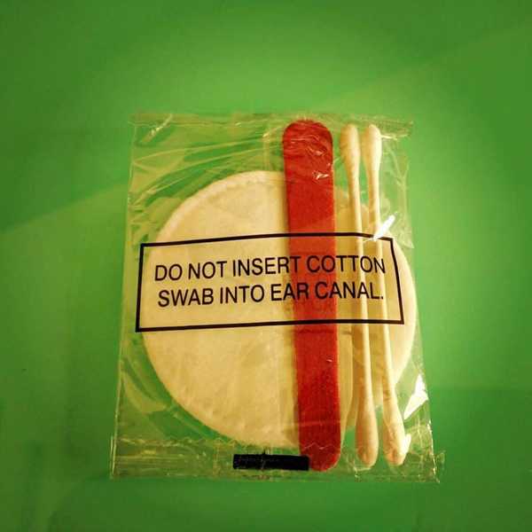 Do Not Insert Cotton Buds Into Ear Canal