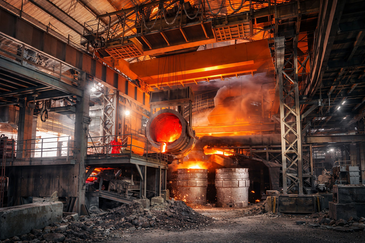 Hot Metal Ladle Crane (60/10 Ton)