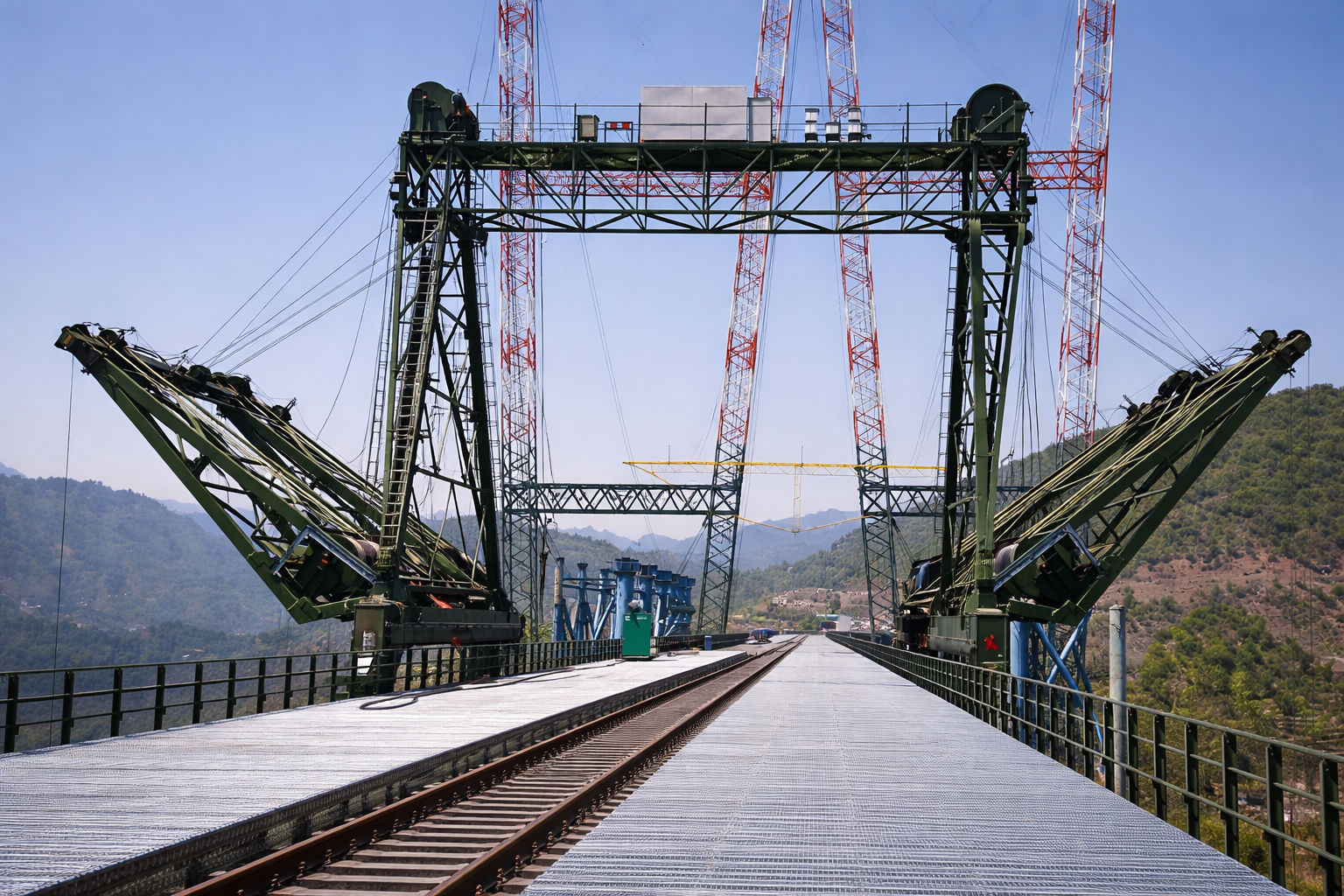 24 Ton Inspection Gantry Crane – Chenab Bridge