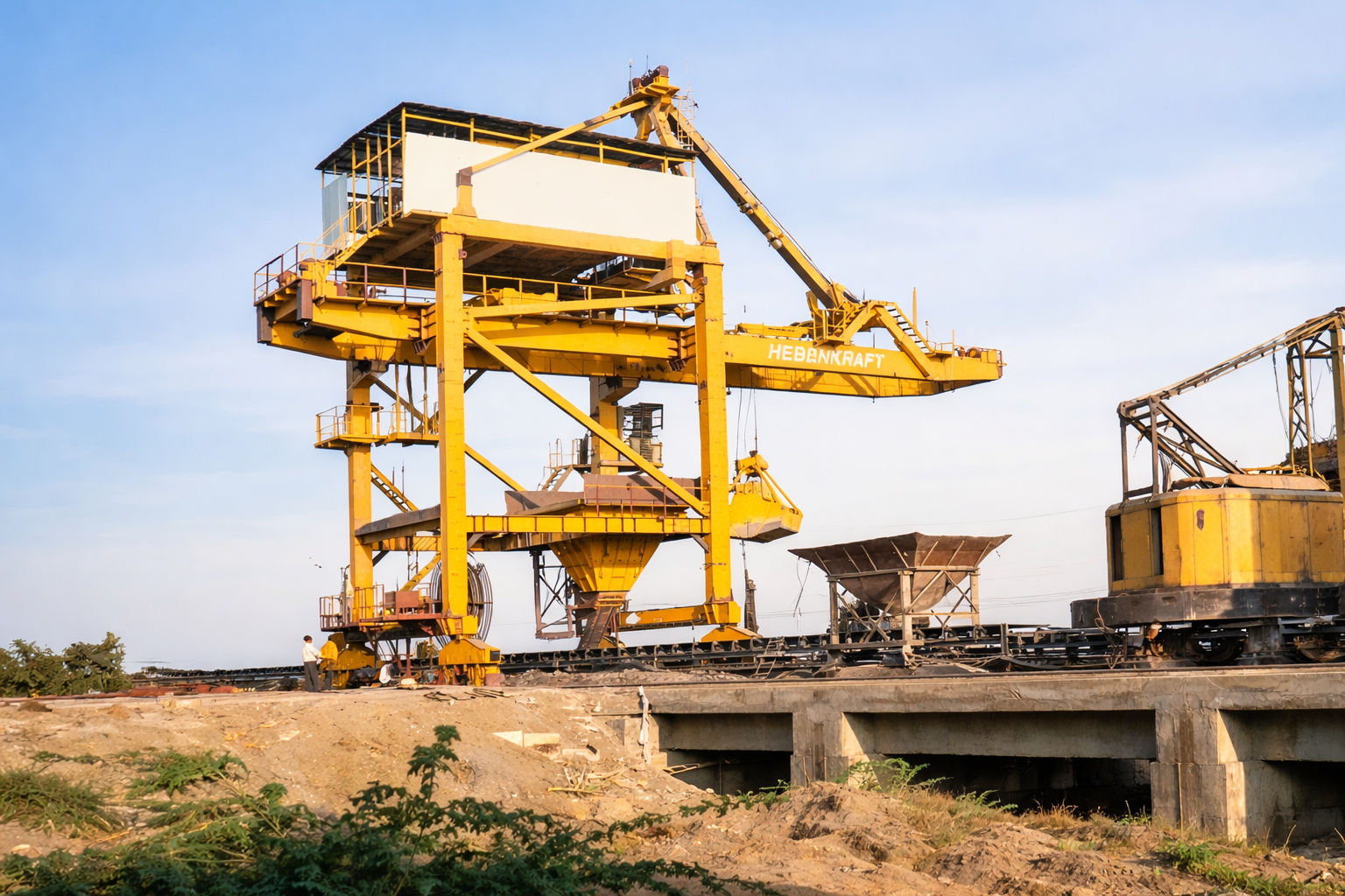 Grabbing Barge Unloader (300 TPH)