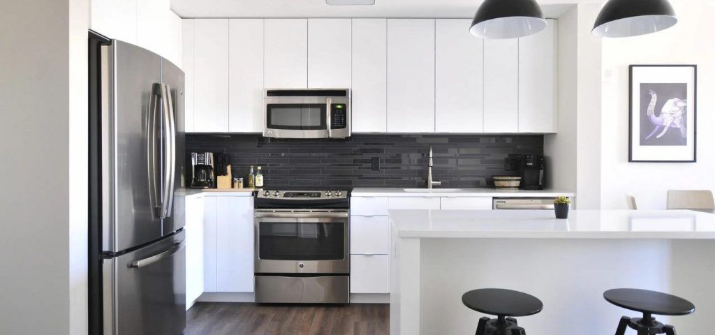 Open Kitchen with a Breakfast Bar