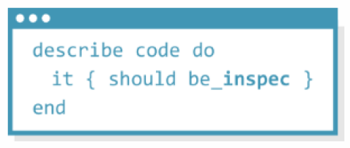 Describe block in InSpec