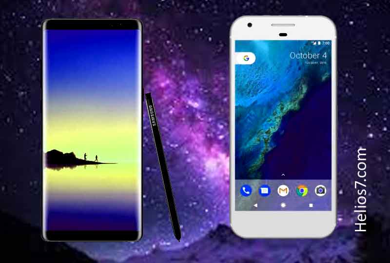 Samsung Galaxy Note 8 Vs Google Pixel XL