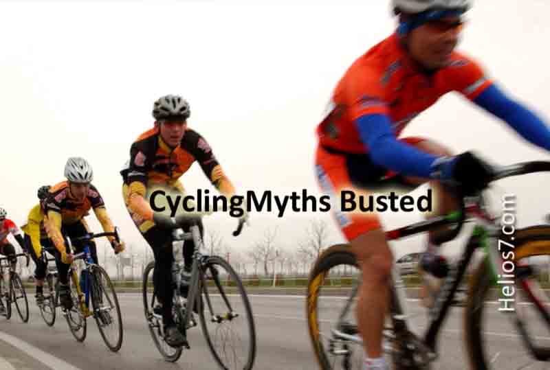 cycling myths busted