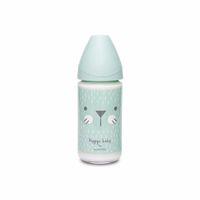 Biberón Anticólico Vídrio 3 Posiciones Tetina Silicona Suavinex Hygge (240 ml.) ...