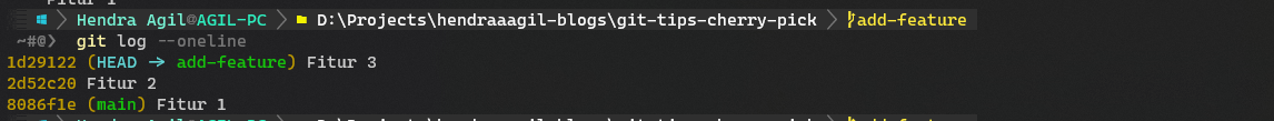 Git Log Oneline