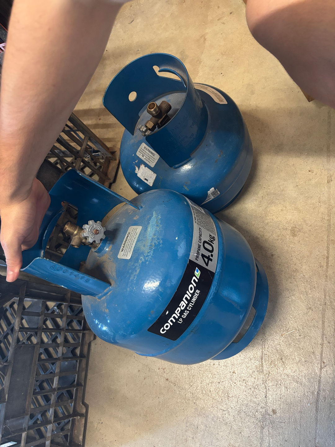 Companion 4kg LP Gas Cylinder
