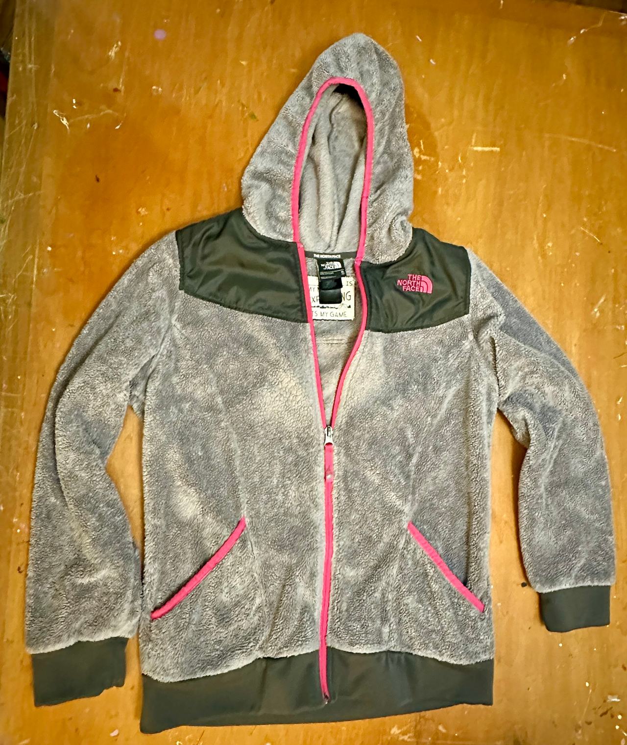 The North Face Girls' Osito Full Zip Hoodie