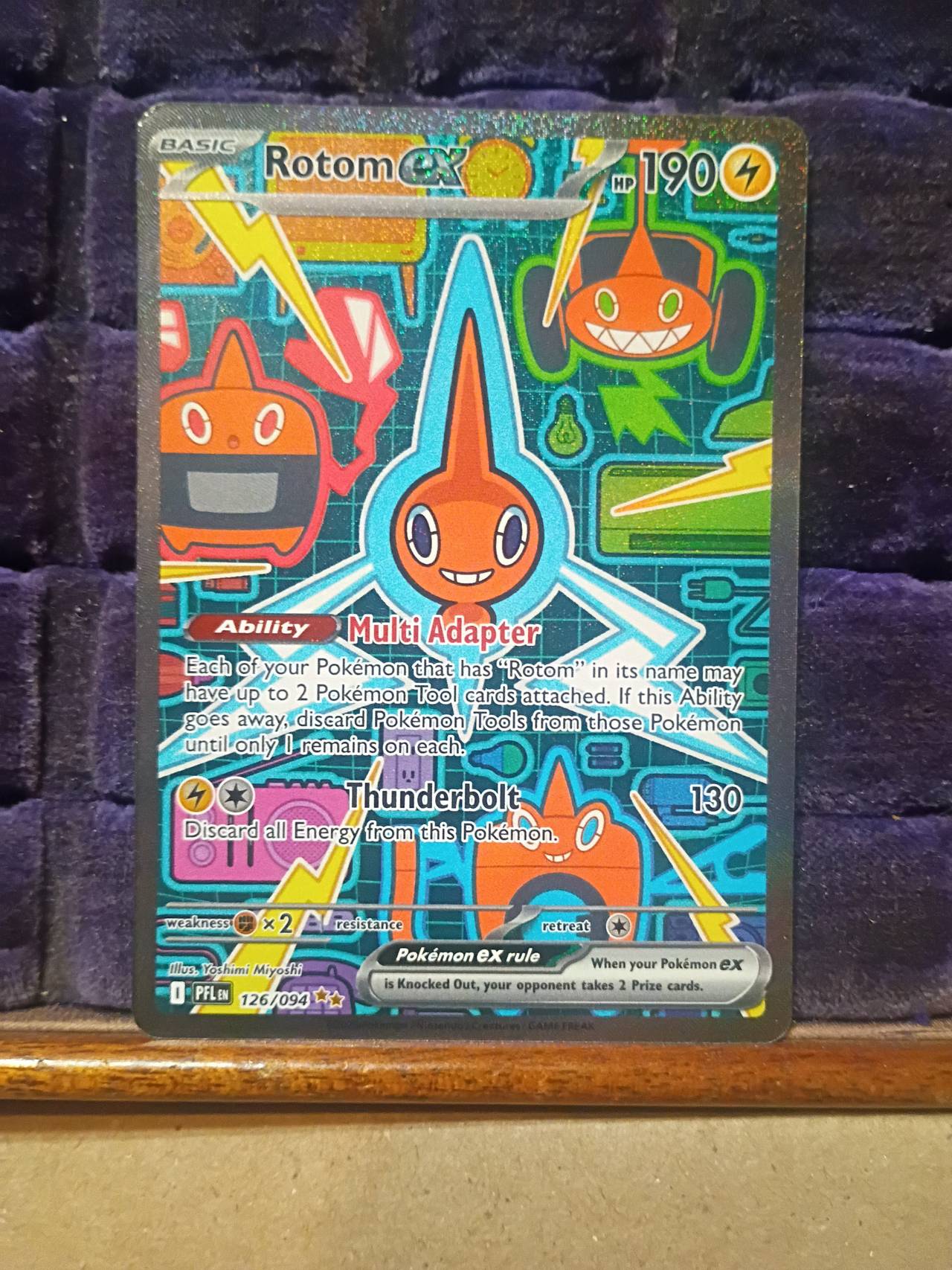 Rotom ex - Stellar Crown 126/094
