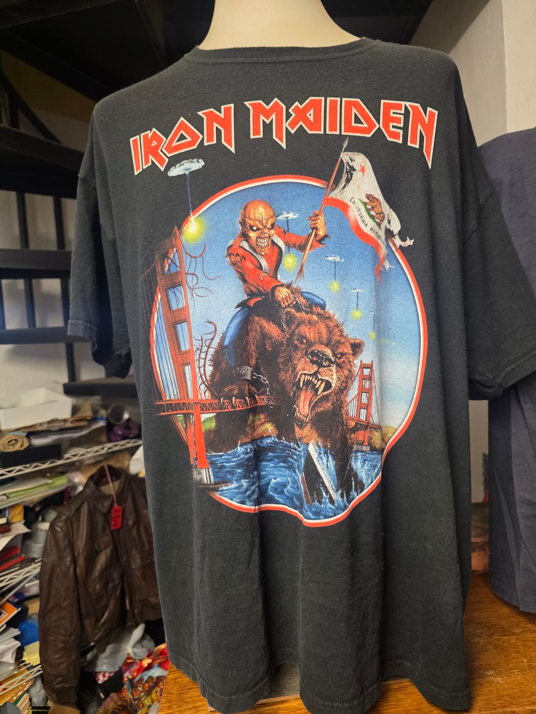 Iron Maiden Legacy of the Beast 2019 San Francisco T-Shirt