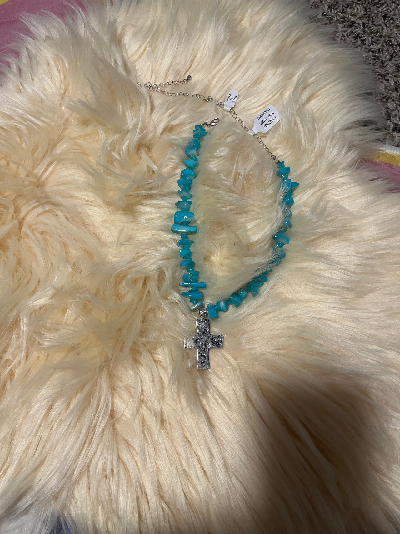 Free People Keep It Simple Cross Necklace