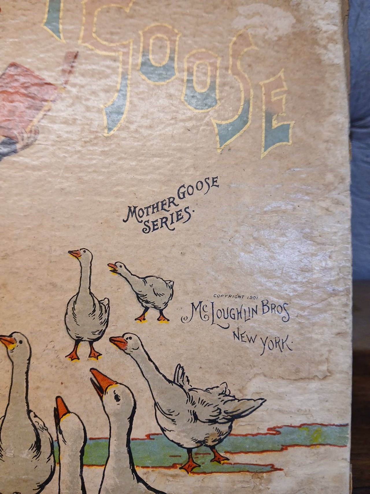 McLoughlin Bros. Mother Goose Series Book