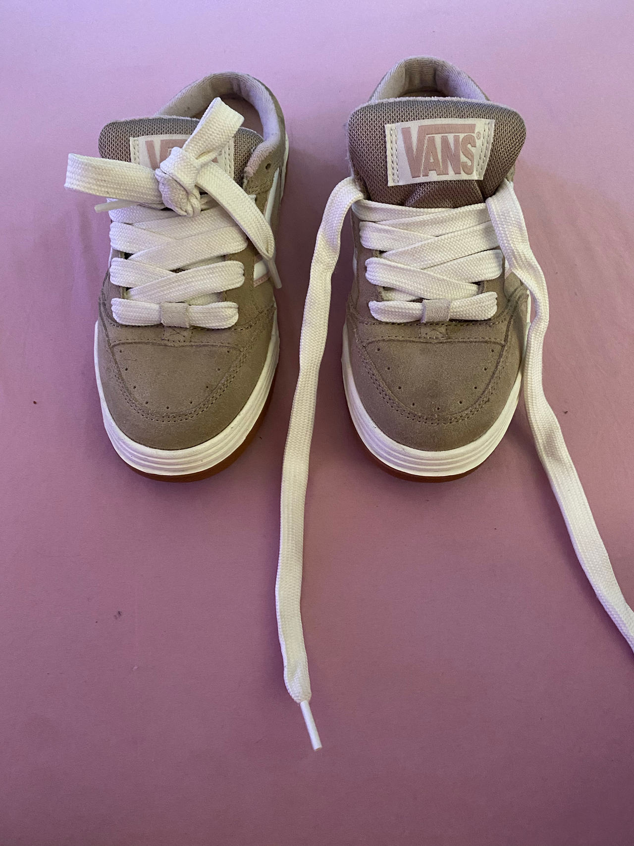 Vans Upland Mule Women’s Mules - tan/pink - size 7