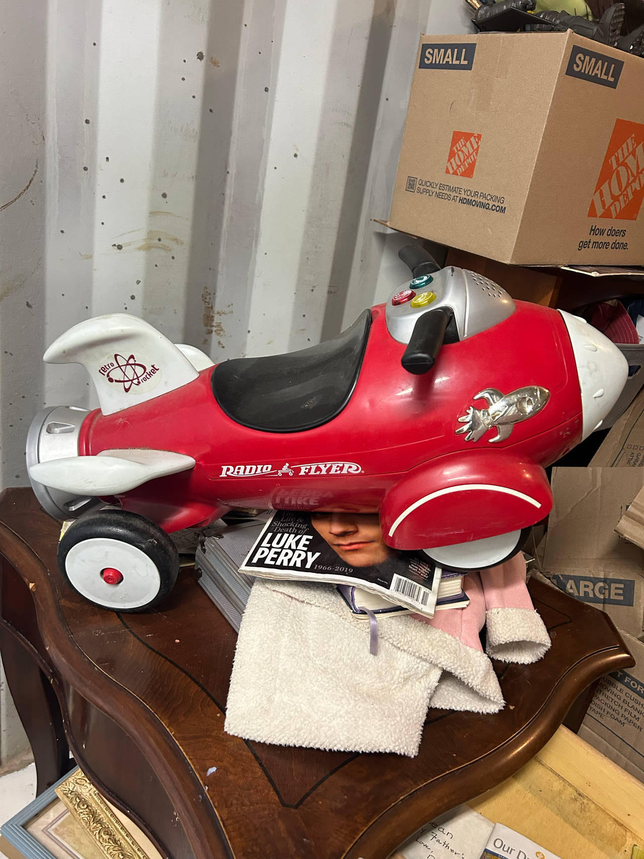 Radio Flyer Retro Rocket Ride-On