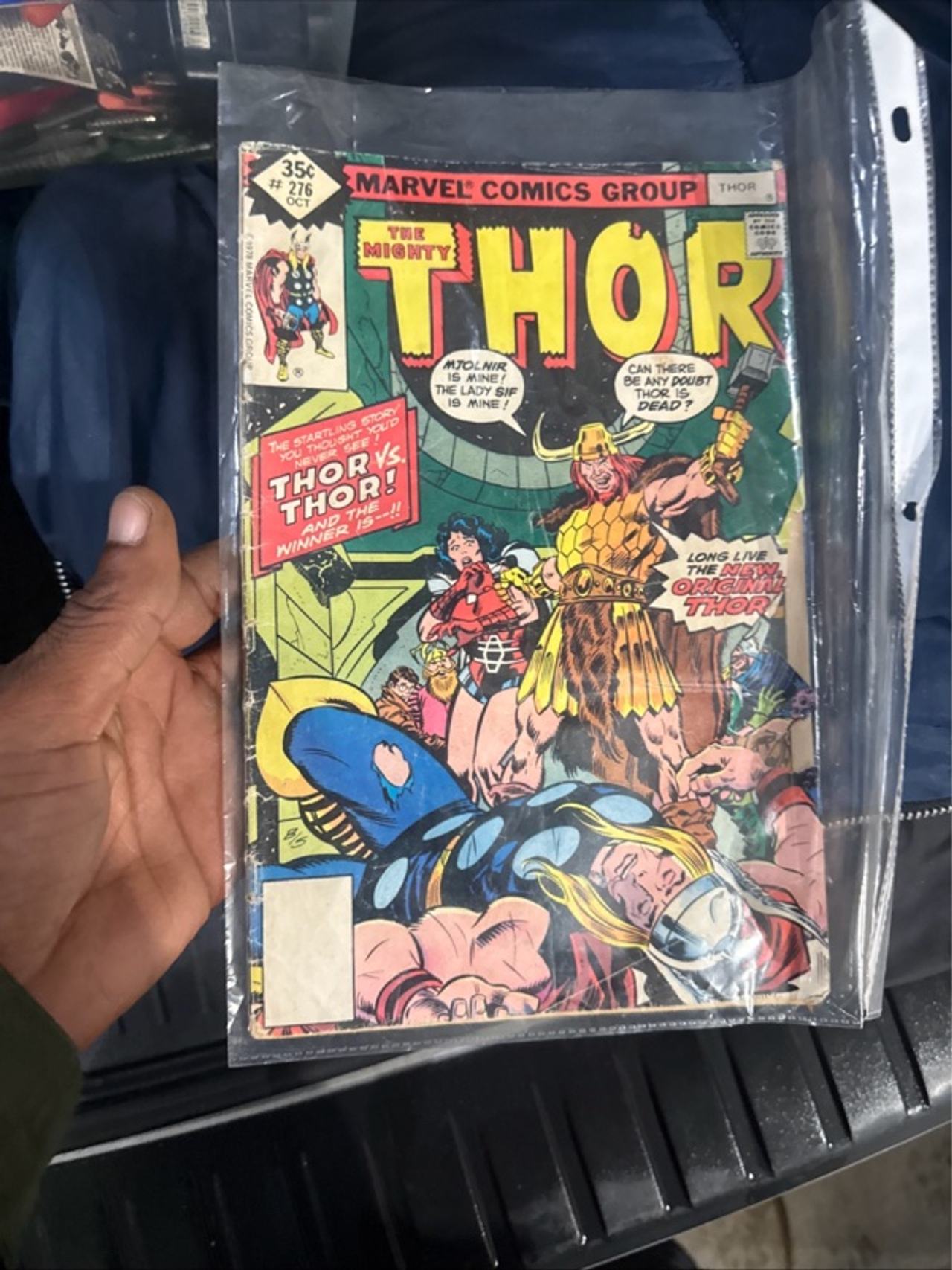 Marvel Thor #276 (1978) 1st Appearance of Red Norvell