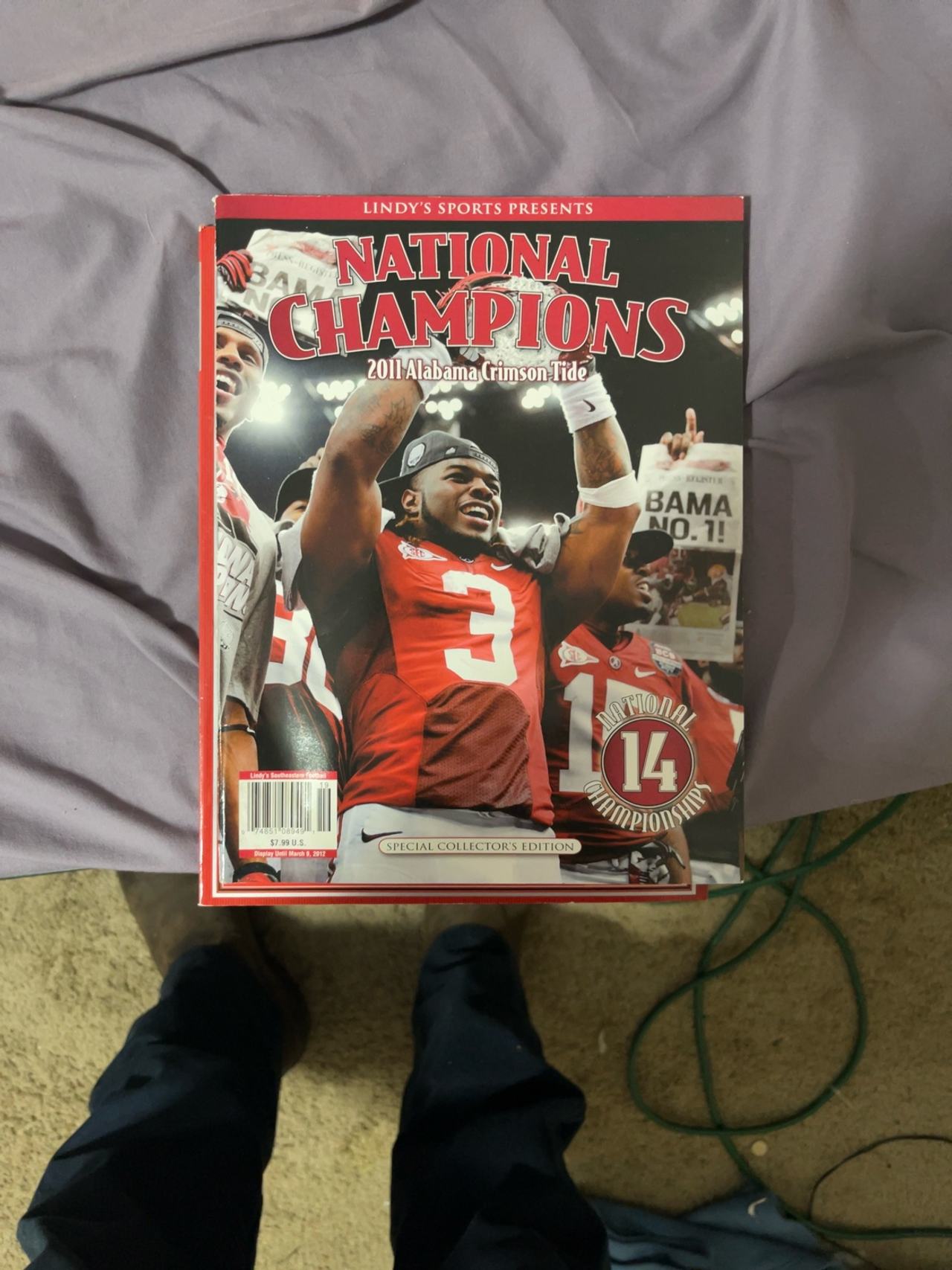Lindy's Sports Alabama Crimson Tide National Champions Collector's Edition