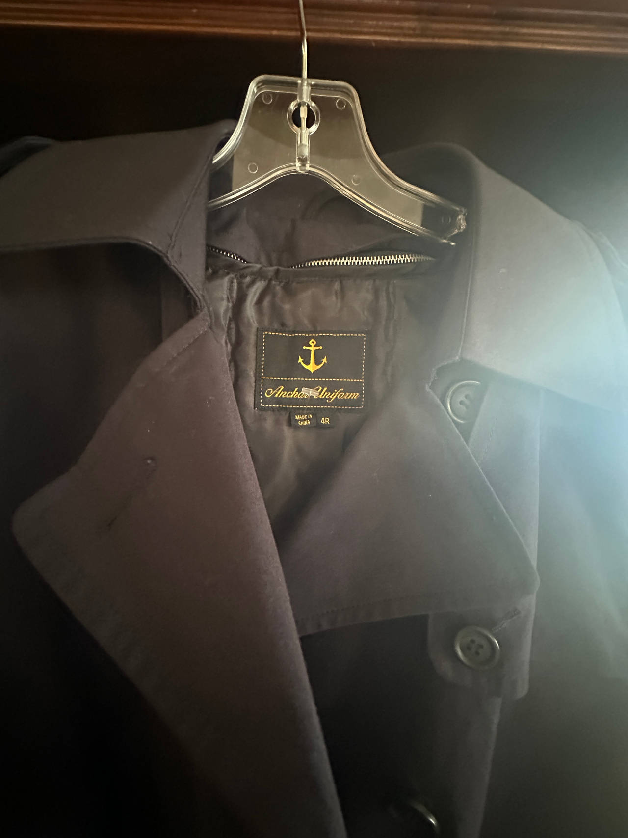 Anchor Uniform Peacoat