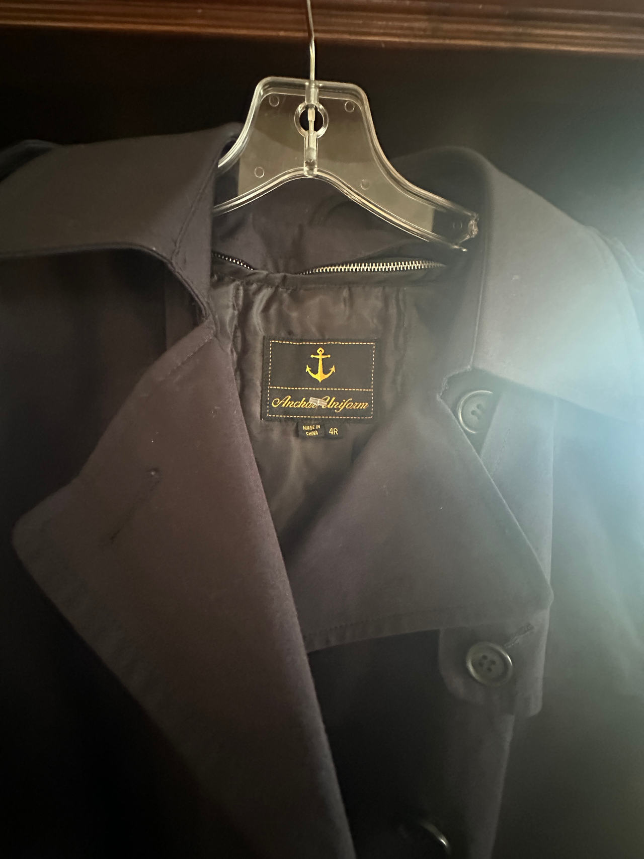 Anchor Uniform Peacoat