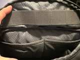 Large Black Oxford Fabric Camera Shoulder Bag - Image 2